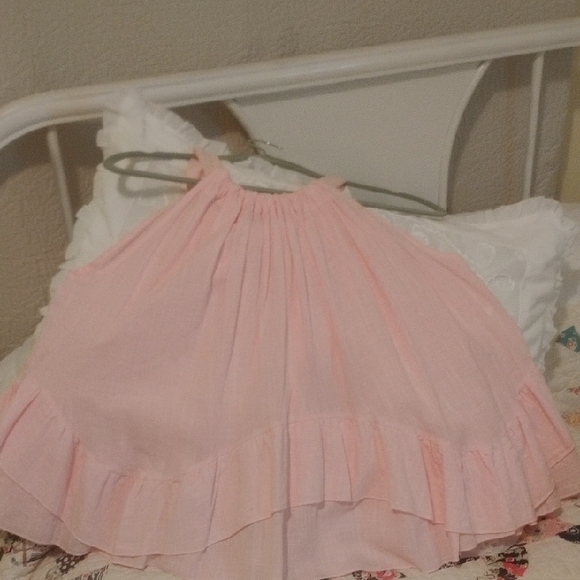 Lulu's Soft Pink Ruffled Tank Top - Picture 3 of 6